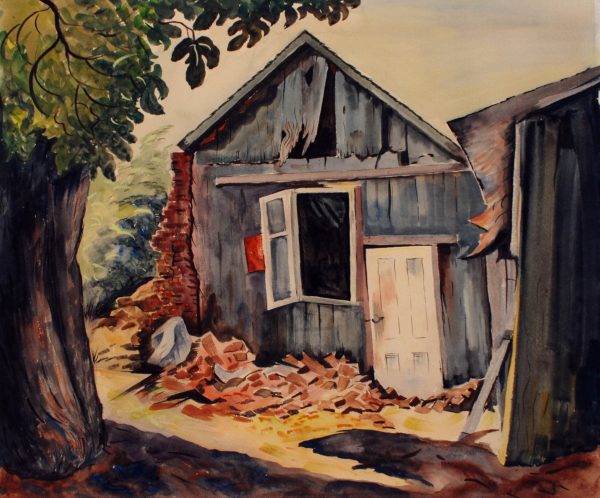 1951 Motherlode Home - watercolor